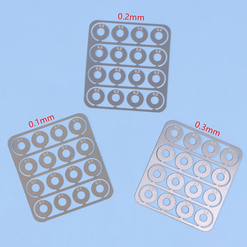 Super Precision Shims 48 Pcs Fit Gearbox Gear Set Clearance Adjustment For Airsoft Paintball Accessories