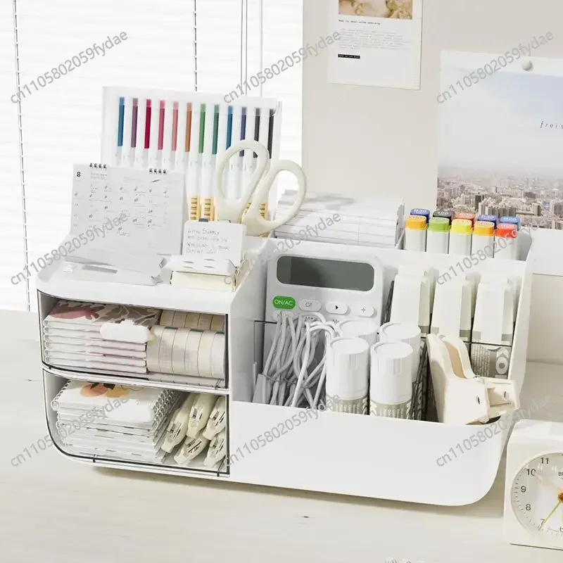 

Desktop Storage Box Cosmetics Drawer-type Cute Box Office Stationery Organizer Box Study Desk Storage Rack
