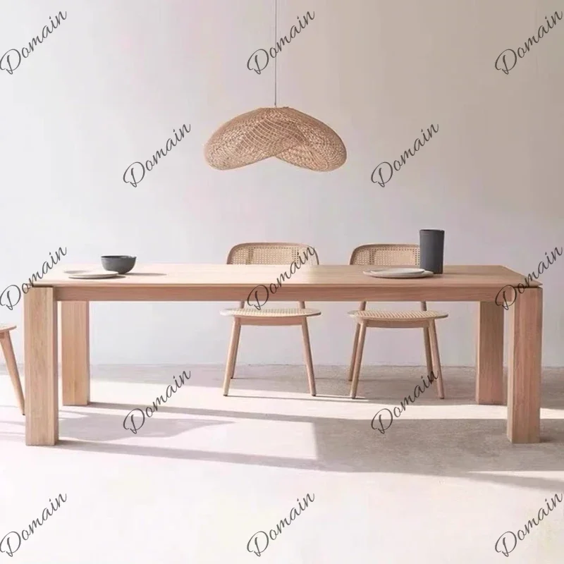 XX Modern Restaurant Dining Table Lounge Creative Wood Dining Table Conference Space Saving Juegos De Comedor Kitchen Furniture