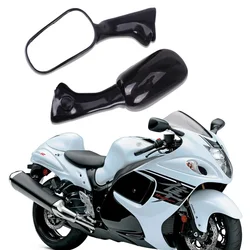 1pair Motorcycle Side Rear View Mirrors Side Mirrors For Suzuki Hayabusa GSXR1300 1997-2007 2006 2005 2004 2003 2002