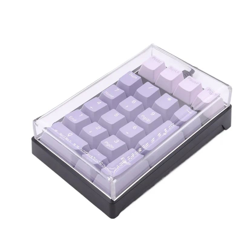 17 Key 21 Key Mechanical Keyboard Dust Cover Acrylic Cover Number Pad Cover Compatible 17 PAD 21PAD MOJO PAD K3 GK21