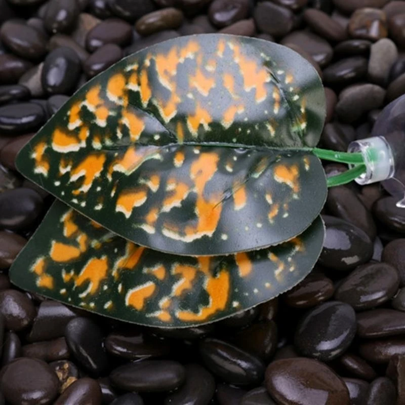 G92C Giường lá toàn Môi trường tự nhiên Betta Fish Spawning Pad Aquariums Trang trí