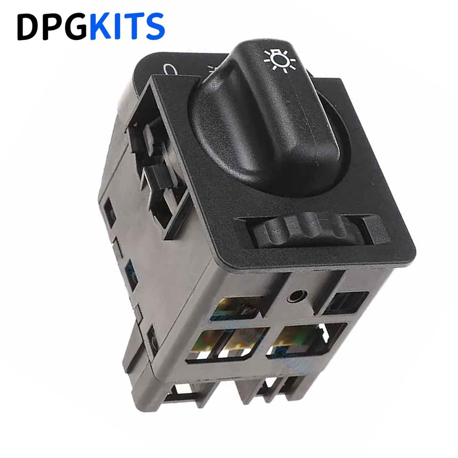 90213283 Black Switch Button Light With Resistance For Chevrolet Chevy C1 C2 C3