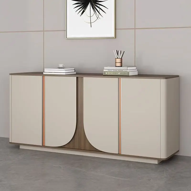 

Solid Wood Luxury Nightstand/Sideboard for Bedroom Living Room Hotel Villa or Kitchen for Home Furniture