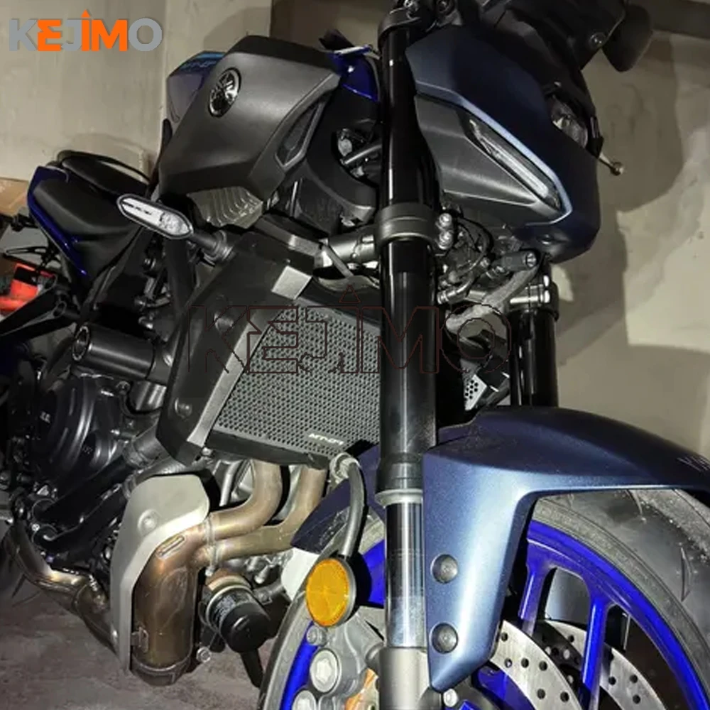 

CNC aluminum For Yamaha MT07 2025 2026 2027 MT-07 MT 07 Motorcycle CNC Accessories Radiator Grille Grill Guard Cover Protector