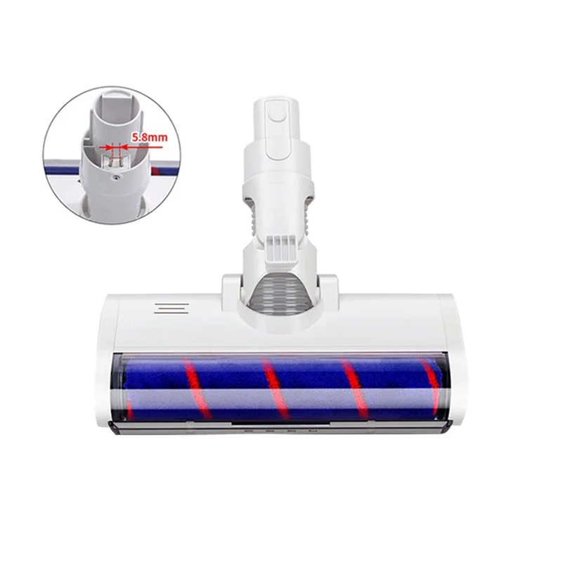 ใหม่สําหรับ Dreame V8/V9B/V9P/V10/V11/G9 ไฟฟ้าหัวแปรงม้วนแปรง Xiaomi K10/G10 Xiaomi 1C เครื่องดูดฝุ่น 5.8 มม.