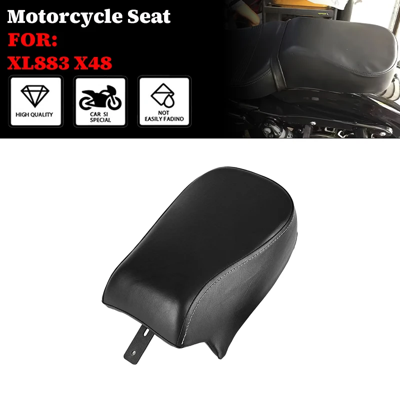 

Motorcycle Seat Passenger Pillion Rear Saddle Cushion For Harley Iron 883 XL883N XL 883N XL883 48 Sportster 1200 1200C 2016-2022