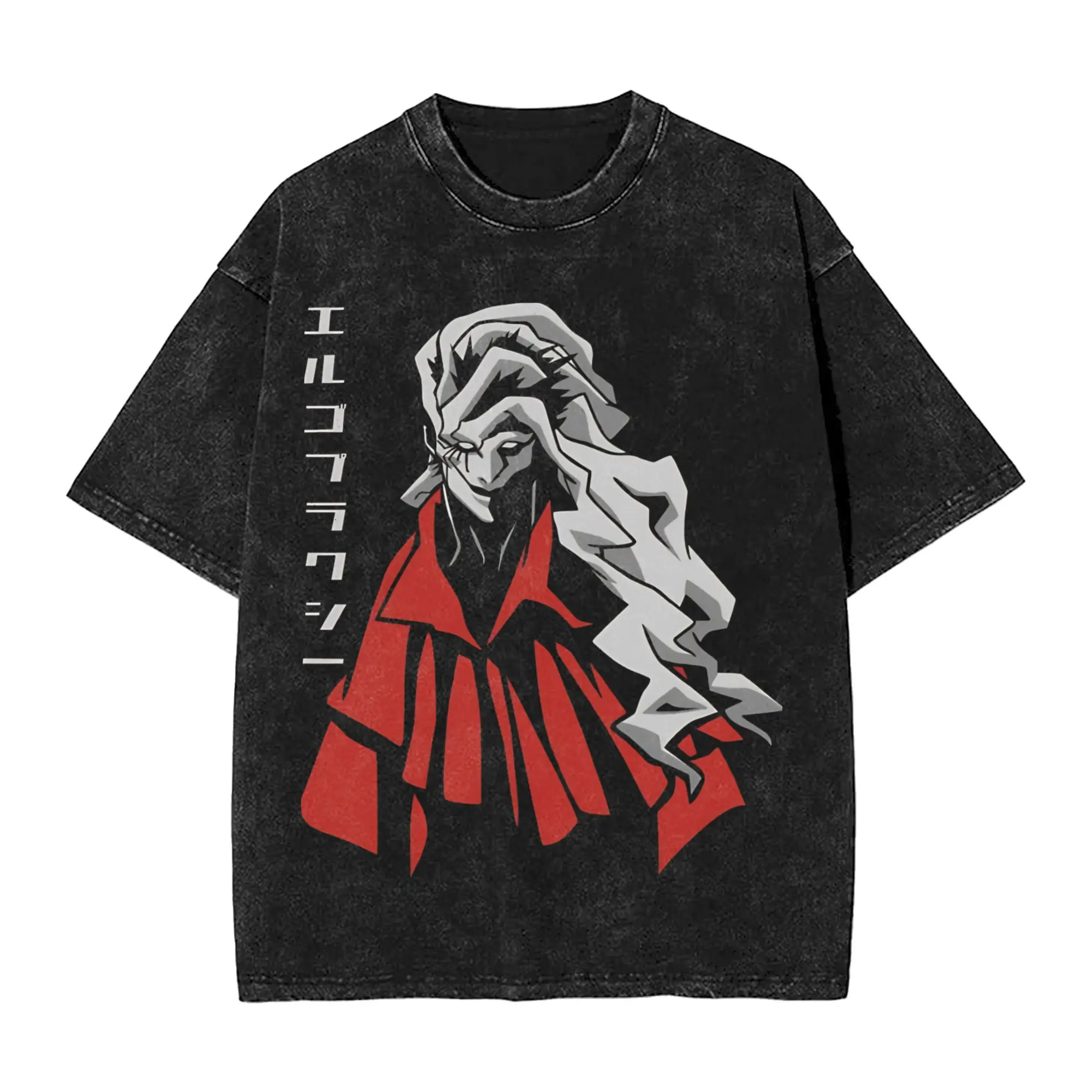 Vintage Washed T Shirt Ergo Proxy  Cotton T Shirts  Leisure Tshirt for Men Beach Awesome Casual Tops
