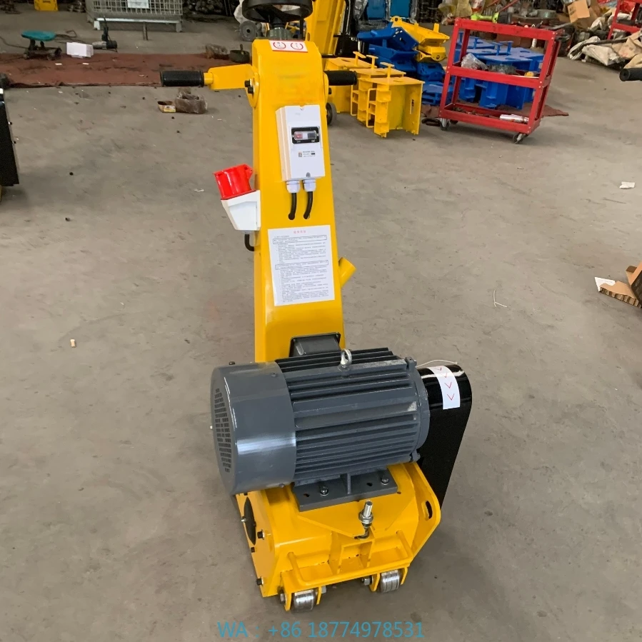 Efficient Milling Machine for Industrial UseSmall Hand-Push Concrete Road Planer Scarifier Machine