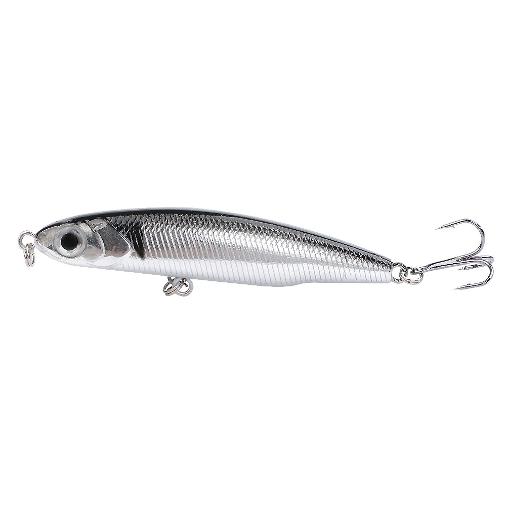 1 Stück 8,3 g/6,5 cm sinkender Pencil-Angelköder, Wobbler, Stickbait, künstlicher Hartköder für Meeres-Thunfisch-GT-Angeln, Angelzubehör – Detail 6
