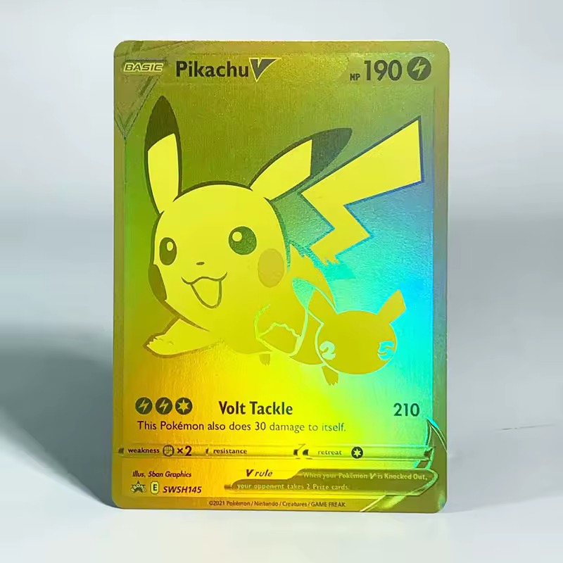 Pokemon Ancient Mew Collection Card Mew Classic Limited Anime Cards Zekrom Reshiram Victini Holographic Proxy Card Gift Toys - Image 13