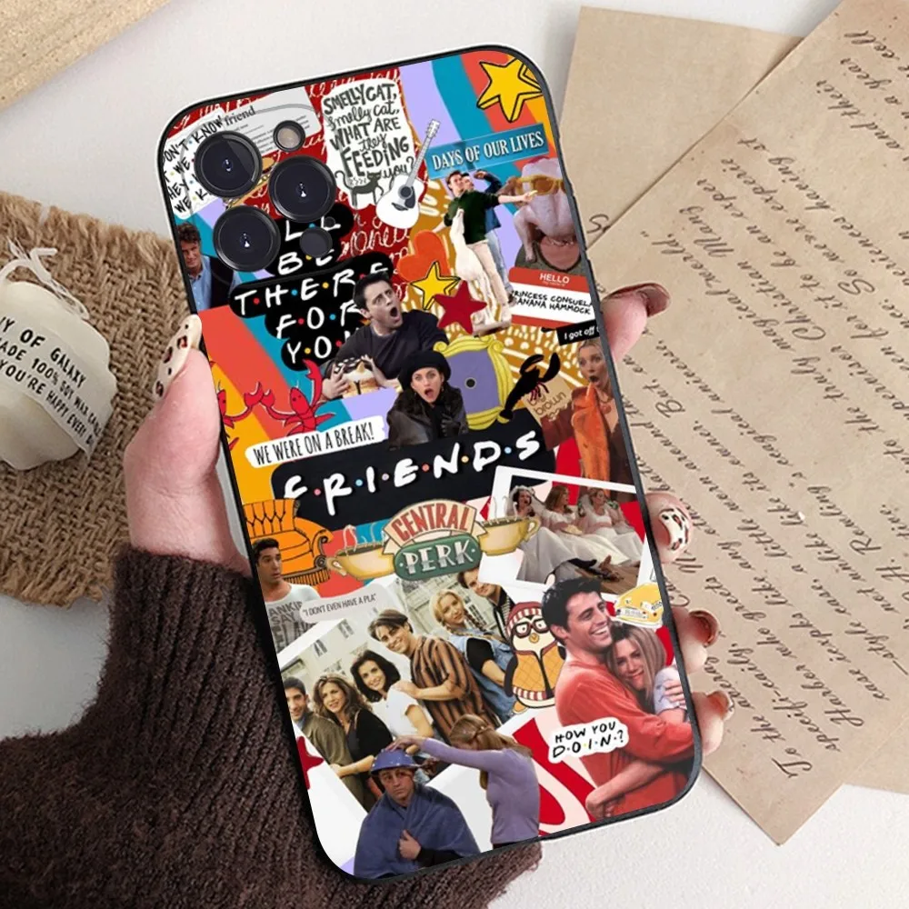 Friends Tv Show Phone Case Silicone Soft for iphone 15 14 13 12 11 Pro Mini XS MAX 8 7 6 Plus X XS XR Cover