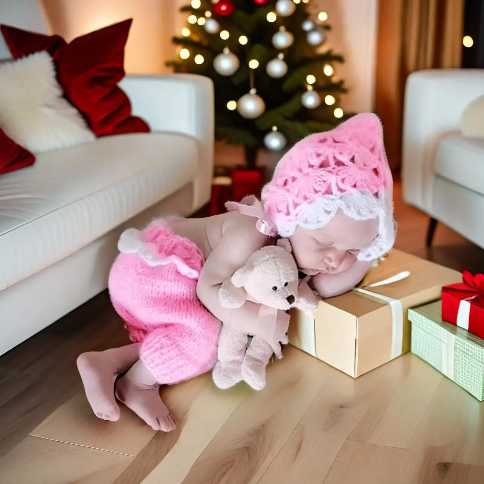 Baby Photography Clothing Cute Baby Photography Powder Set Clothes