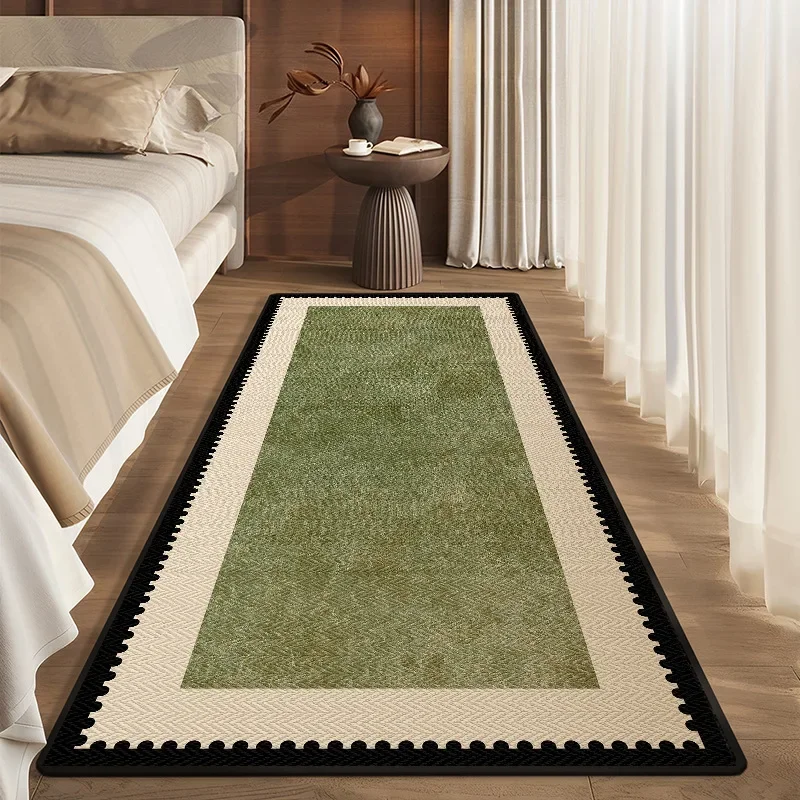 Modern Rugs Art Loop Pile Rug Stripe Decor Mat Waterproof Non-Slip Easy Clean Bedroom Living Room Carpet For Home