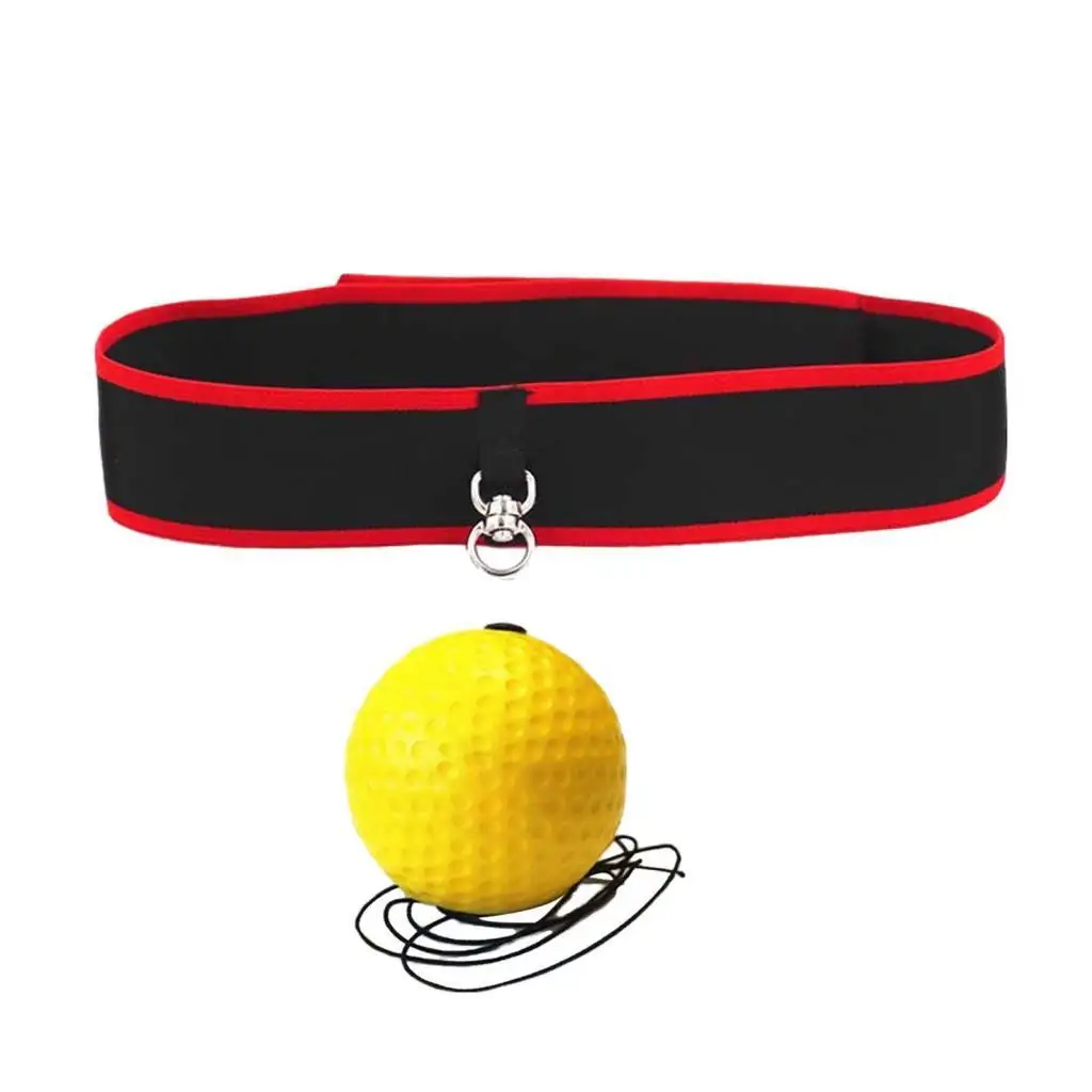 Boxing reflex ball headband, reflex ball on string with headband reaction balls