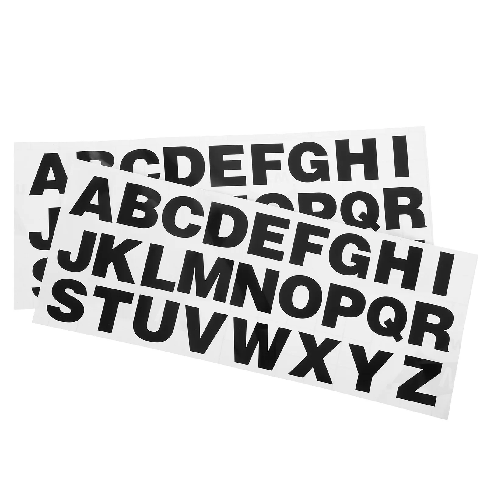 

2Pcs Reflective Car Stickers Black Iron on Letters Alphabet DIY Custom Vinyl Decals Motorcycle Vehicle Emblems Self Adhesive