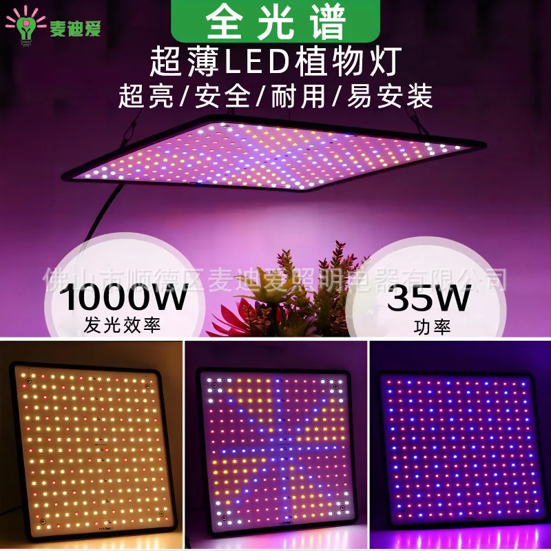 

256-светодиодная лампа для выращивания растений, полный спектр цветов, сочных растений, лампа для выращивания рассады, комнатная квантовая доска, заполняющий свет для растений, хит продаж