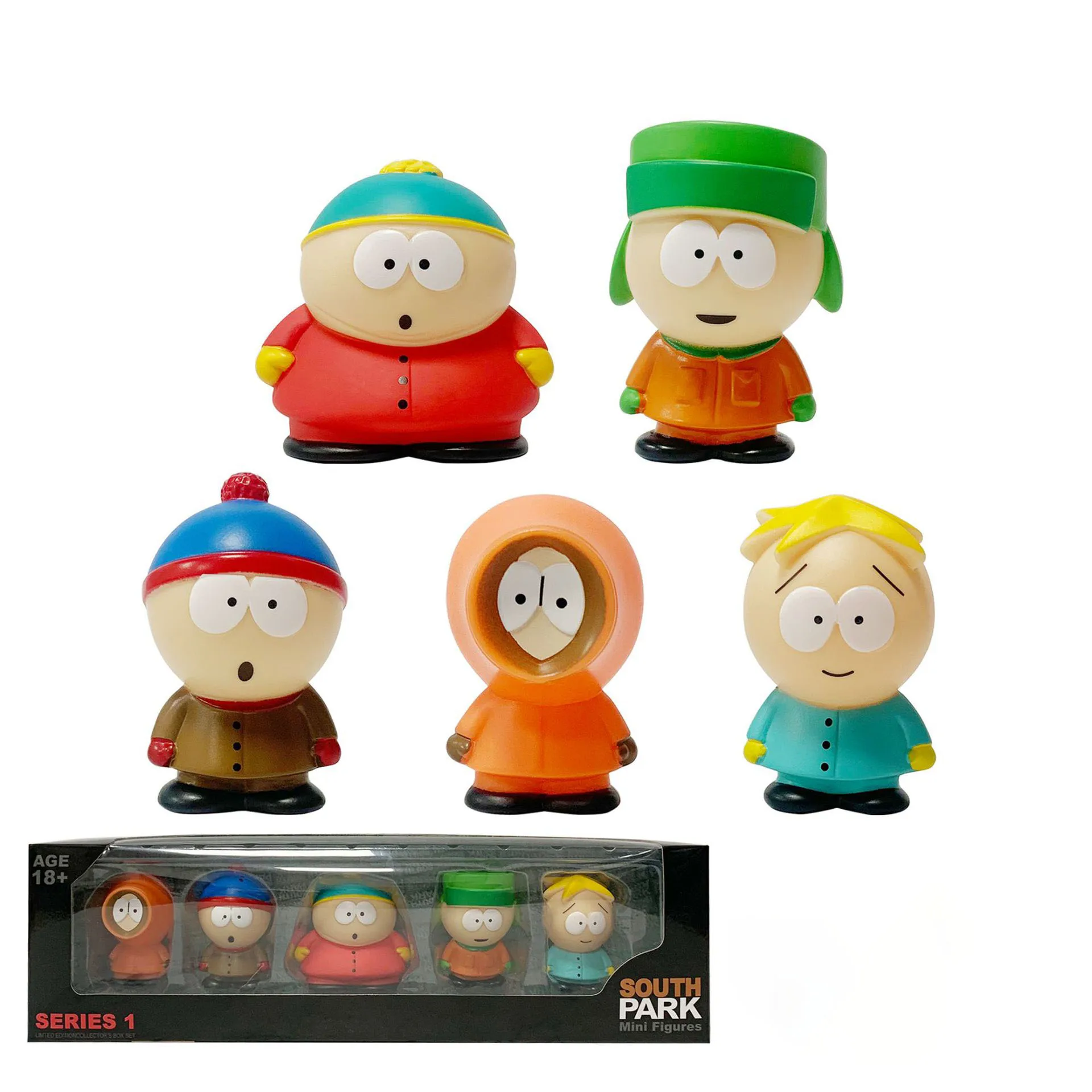 7cm South Park:The Stick of Truth Anime Figures American Band Action Figure statue raccogliere ornamenti giocattoli regalo per bambole modello in Pvc