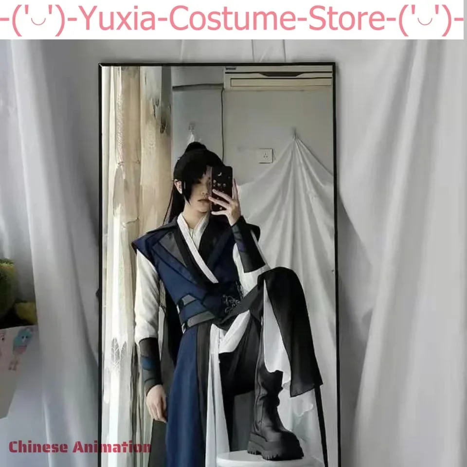 Chinese TV Antiquities Series 2Ha Immortality Mo Ran Cosplay Er Ha Costume Men And Women MoRan Prop Cos Birthday Gifts