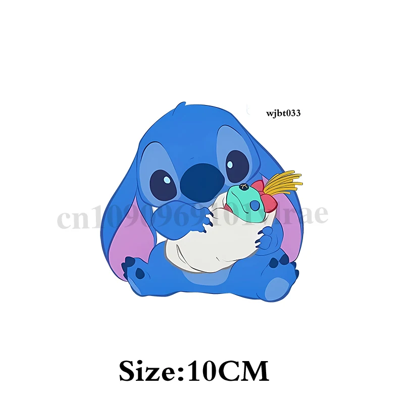 Stitch UV DTF Transfer สติกเกอร์สําหรับขวดน้ําถ้วยน้ํา Kawaii Stitch Disney Transfer SelfAdhesive DIY UV Transfer สติกเกอร์