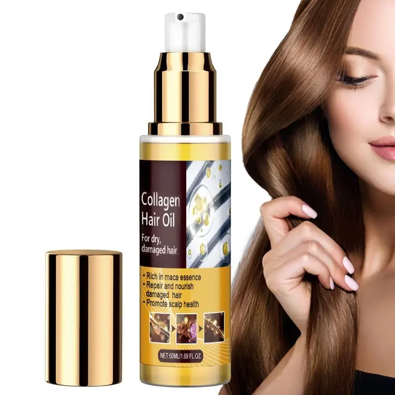 

50ml Hair Essence Oil Hair Thickener Repairs Hair Damage Prevents Hair Loss Softens Nourishes Hair Nourishes Hair Essence Oil