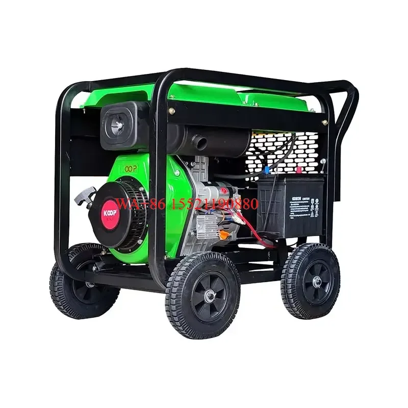 WMWMNU New Model 3KVA 5.5KW Power Generator Set, Silent Open Frame 50Hz Portable Mini Unit, 220V 380V Output