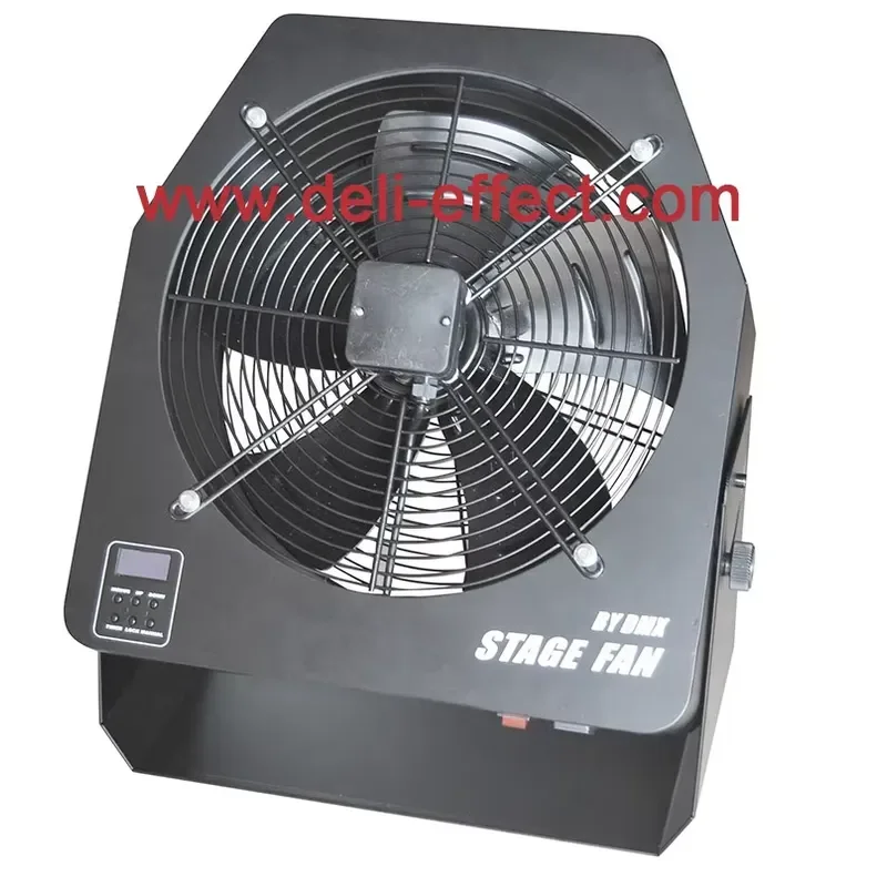 DMX512 Remote Control Stage Special Wind Fx Machine Fan for Show Concert Performance Effects