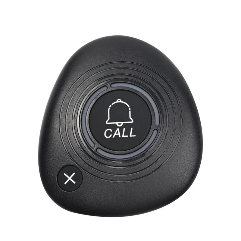 BYHUBYENG Waterproof 10 pcs Waiter Call Buttons Pager Wireless Calling Systems for Cafe Factory Hospital Restaurants Transmitter