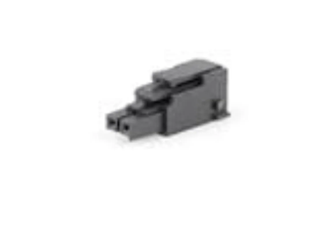 (5-20pcs) 1722563102 MOLEX Ultra-Fit Tangless Receptacle Housing 3.50mm Pitch Single Row 2 Circuits Black Glow-Wire Capable
