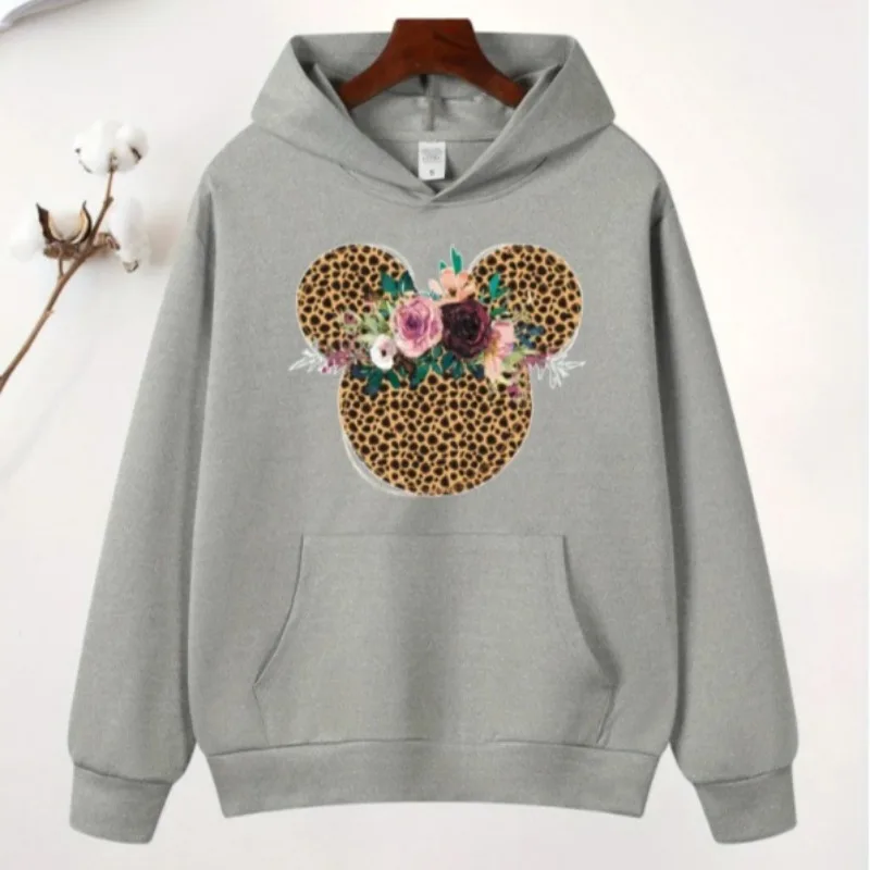 

Daily Printed Men Hoodies Leopard Disney Cartoon Creative Fashion Graphics Comfortable Trendy Autumn Winter Male Sweatshirts