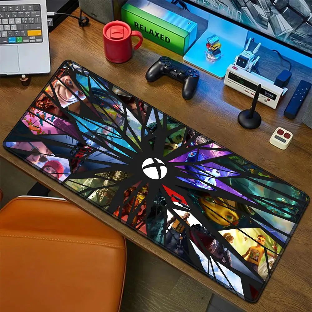 

Коврик для мыши Xbox, резиновый коврик для ноутбука Xxl, коврик для мыши, ноутбук, геймер, компьютерный стол, игровые аксессуары