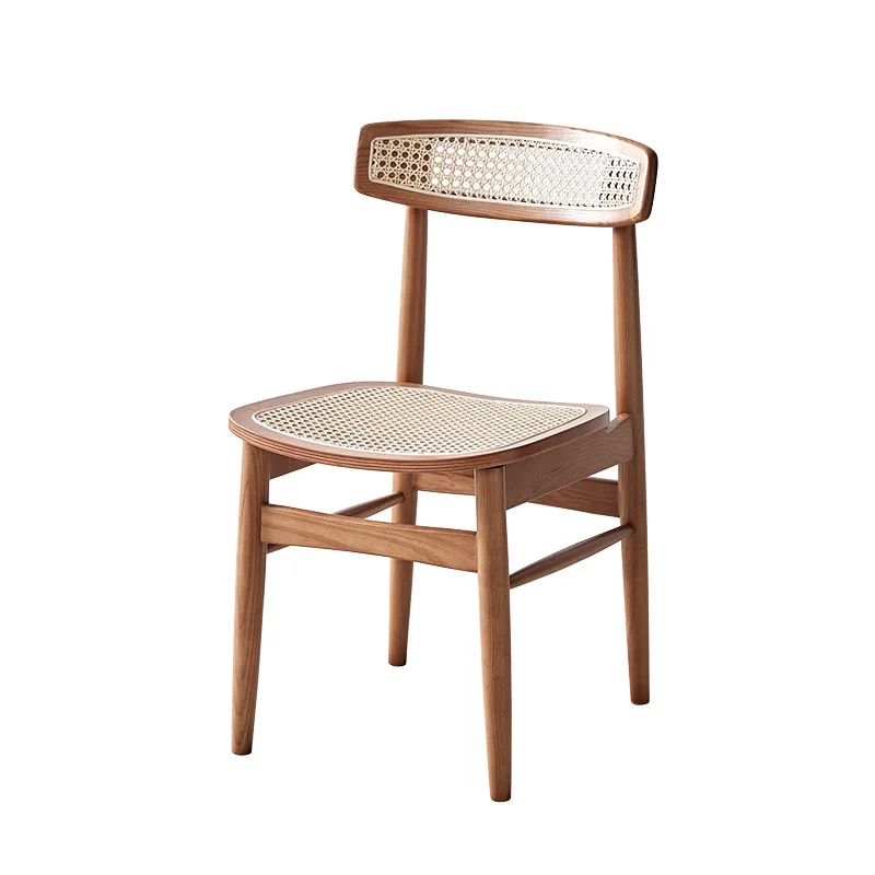 -For Modern Wood Rattan Restaurant Chair for Home Hotel Coffee Shop Wholesale Furniture Set Table Chairs for Dining Italian Cha^