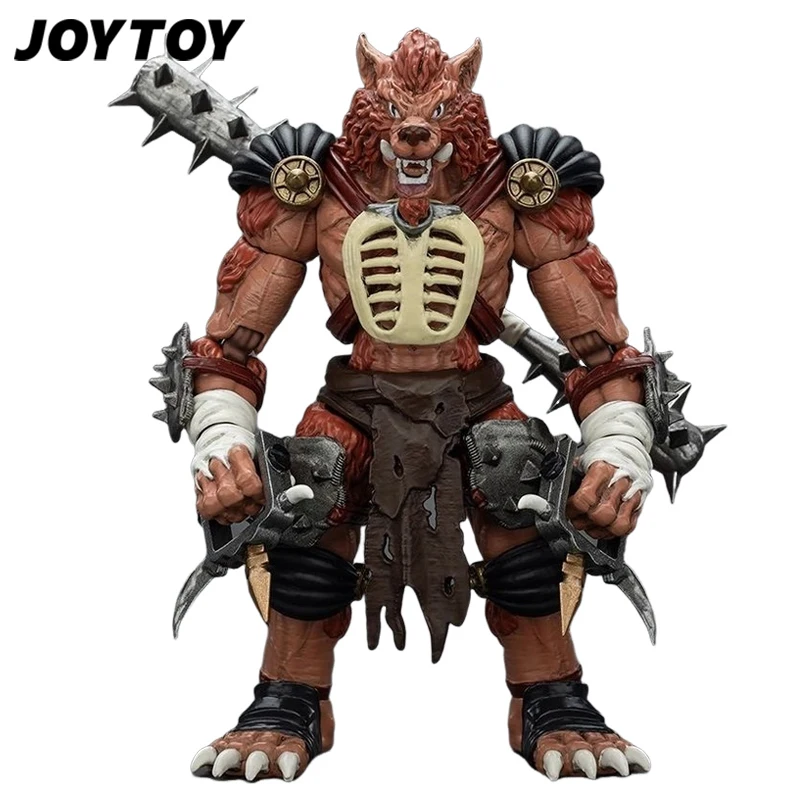 

In Stock Original JOYTOY Red Wolf Lazar Genuine Teenage Mutant Ninja Turtles Action Figure PVC Collectible Model Ornament Gift