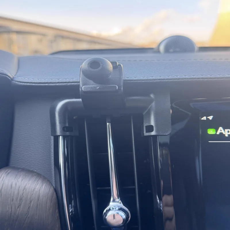 Supporto per Telefono Dedicato con Base di Montaggio per Volvo XC40 XC60 S90 V90 S60 V60 2018 2019 2020
