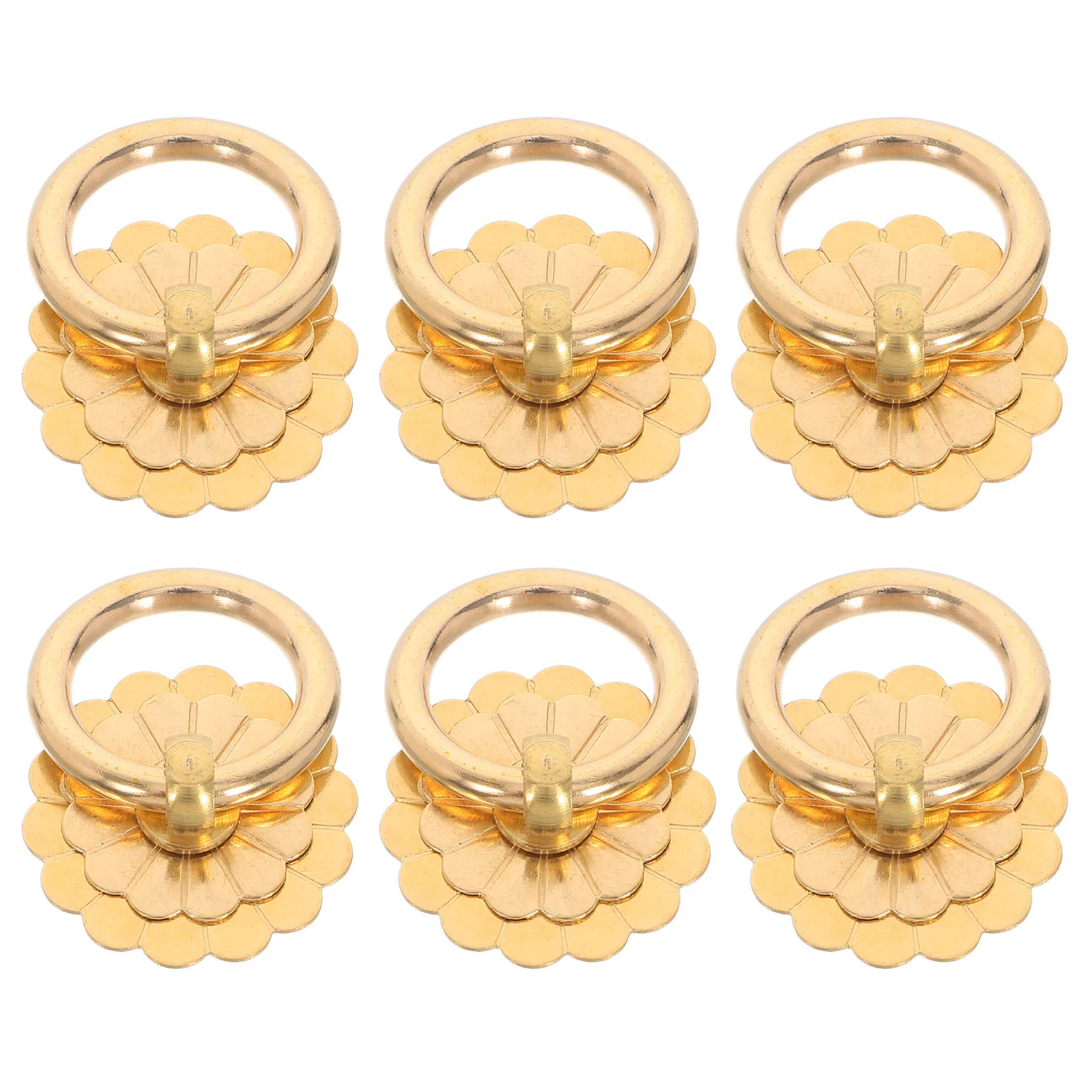 

Ring Brass Handle Home Decor Style Pull Handles Kitchen Cabinet Dresser Pulls