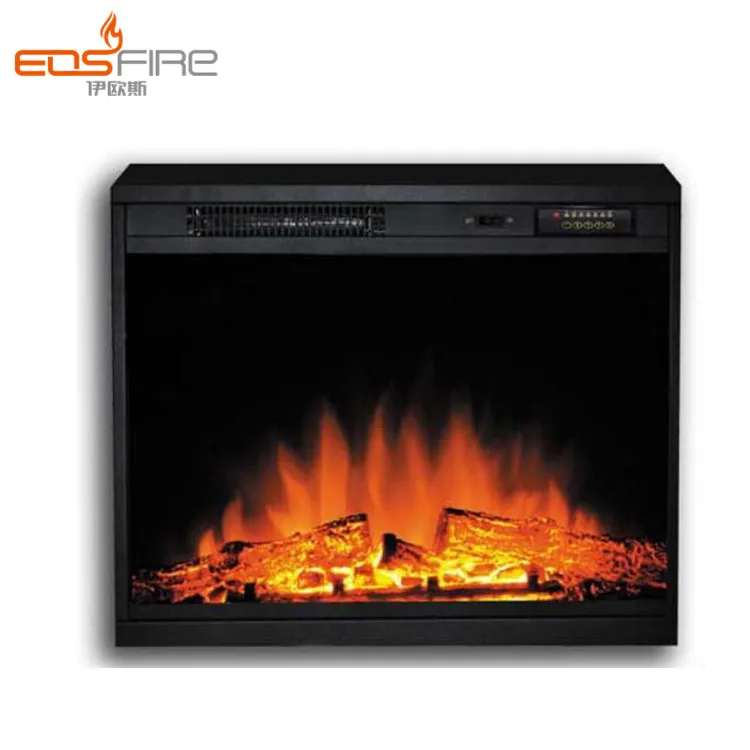 

WholeSale Electric Fireplace Insert with Multicolor Realistic LED Flame Decorative Fireplace With Remote Control