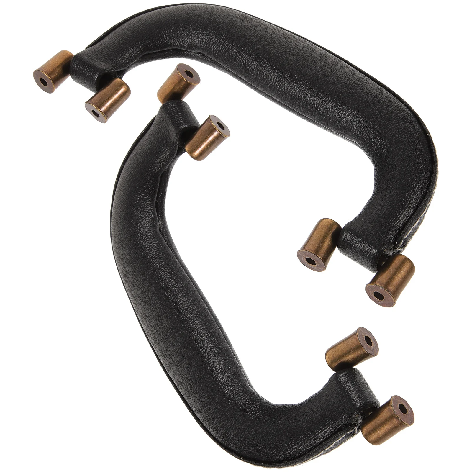 2개 세트 수하물 손잡이 내구성 있는 쉬운 설치 접이식 디자인 여행 가방용 수하물 손잡이