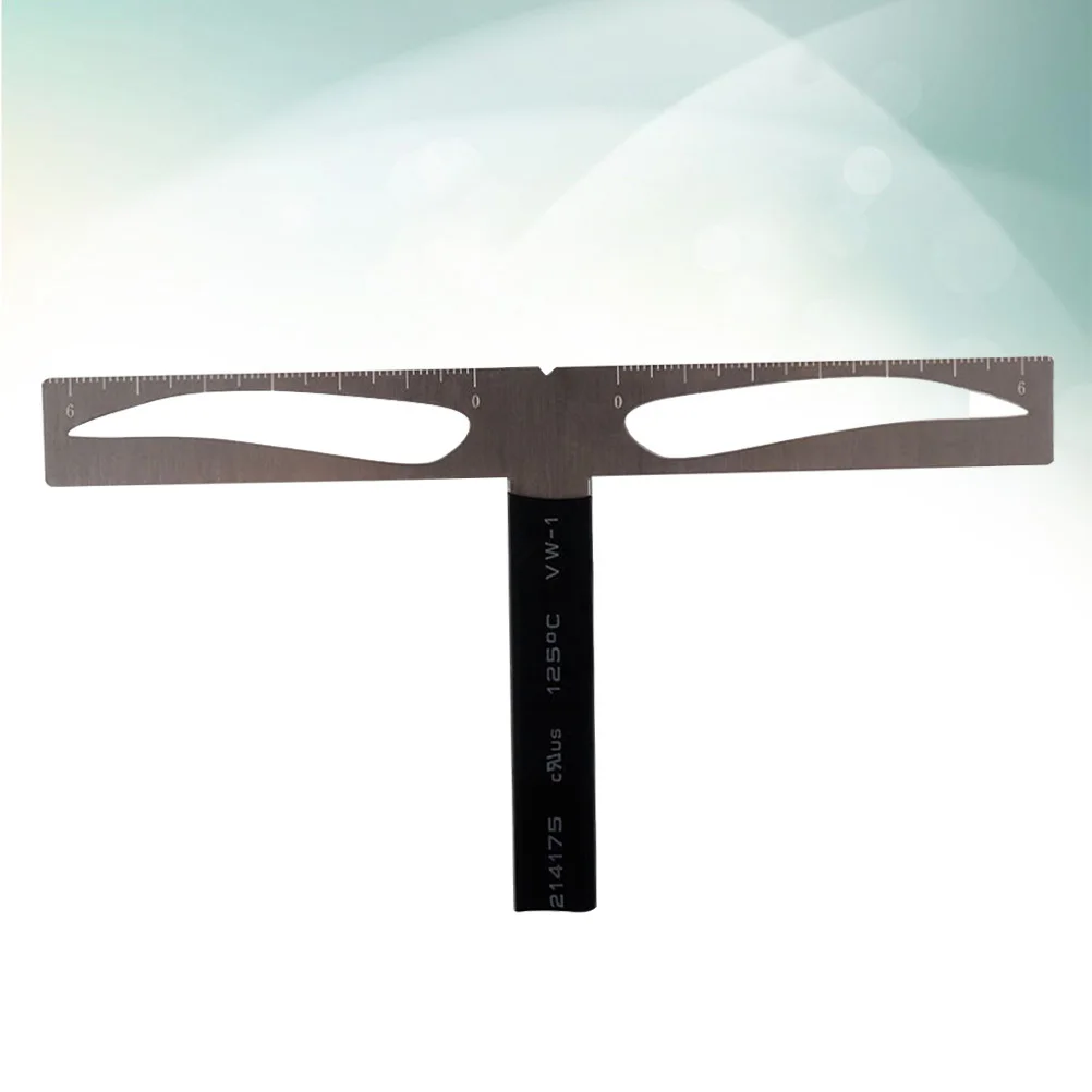 Szablon do brwi, przenośny, precyzyjny przyrząd do naturalnych brwi - szablony do brwi z trzema punktami.