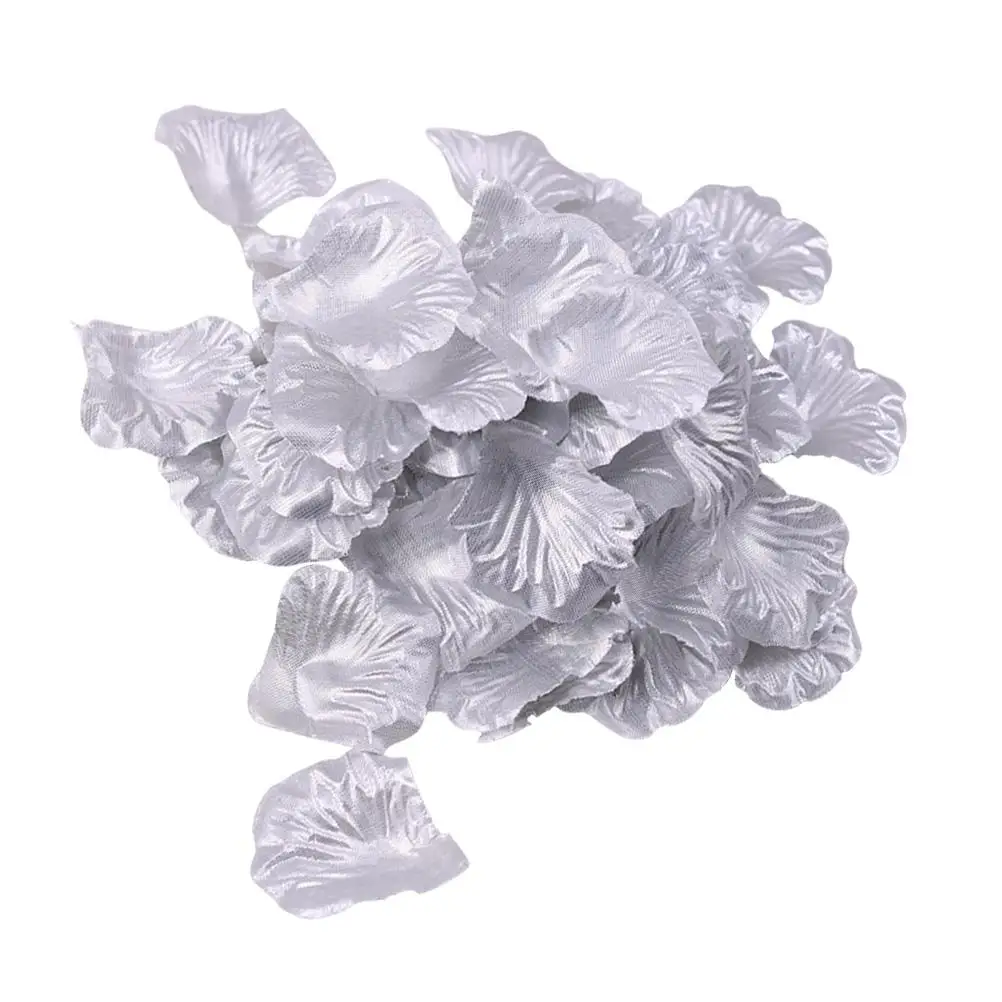 

1000 pcs Artificial Rose Petals Fabric Eco Friendly Wedding Decorations Gold Flower Petals for Crafts Centerpieces Table