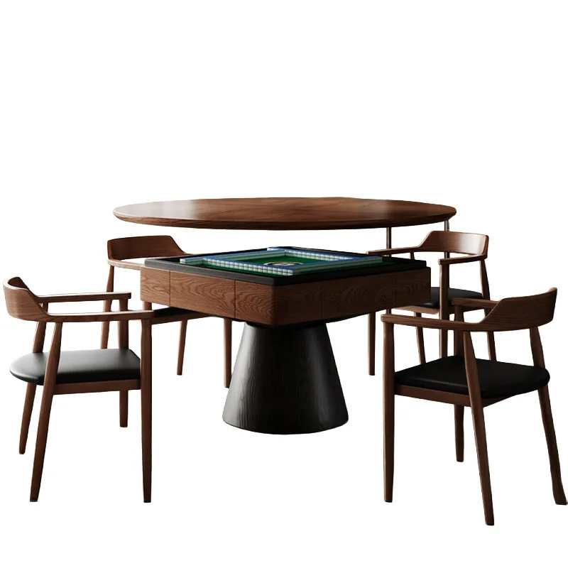 1.3 meters dining table mahjong table dual-purpose integrated automatic mahjong machine medium and ancient household table