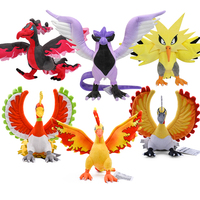 15 Styles Pokemon Plush Zapdos Galarian Articuno Moltres Ho-oh Latias Shiny Latios Cute Plush Toys Children Birthday Gift