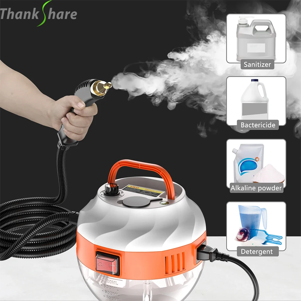 110-220V Portable Handheld Steam Cleaner High Temperature Pressurized Steam Cleaning Machine for Car Kitchen Home Cleaning Tools