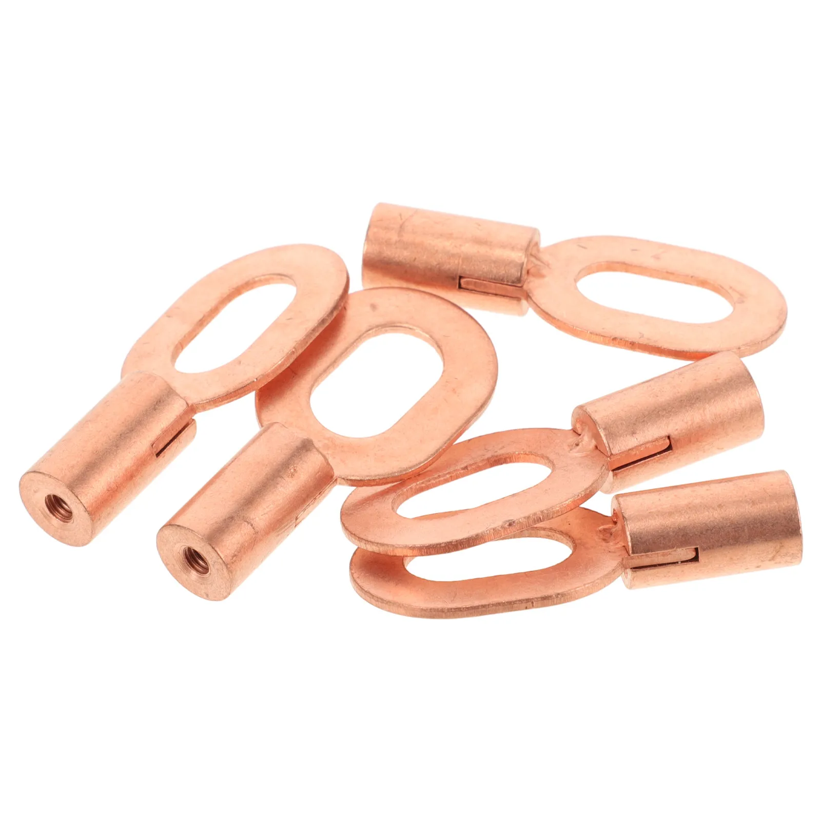 

5Pcs Dent Pulling Rings Aluminum Copper Plated 4Mm Sheet Metal Repair Tabs for Body Panel Welder Spot Welding Machine Tool