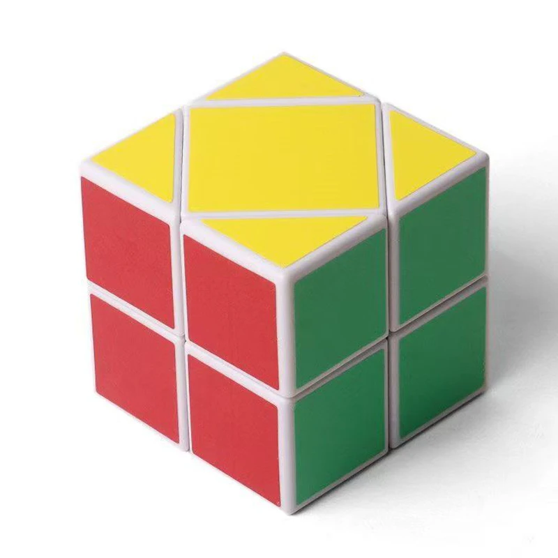 Domino Skewb cubos de velocidad 2x2x2 sensorial silencioso Fidget juguetes para autismo TDAH ansiedad niños adolescentes niños niñas regalos educativos