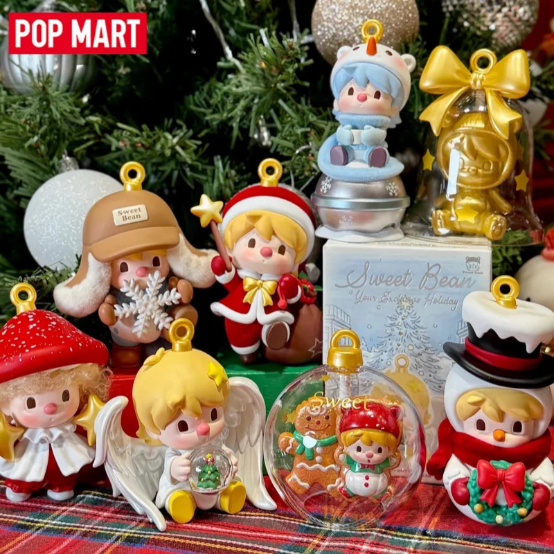 POP MART Sweet Bean Holiday Series Figure Blind Box - Cute Collectible Toy Gift for You