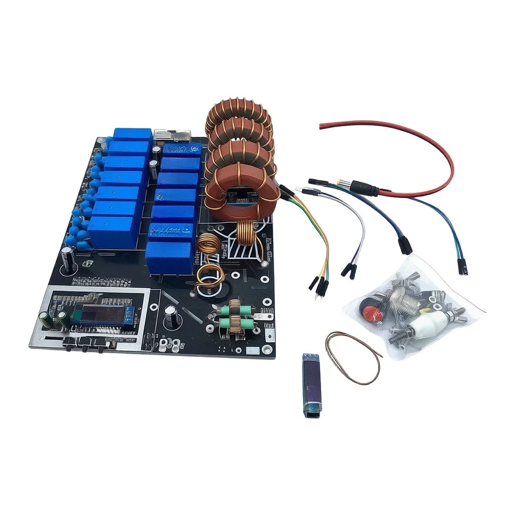 Shortwave for Radio Tuner ATU600 Module For Ham Radio Operation 400W Continuous Wave Mode 12863 Graphic Display Support