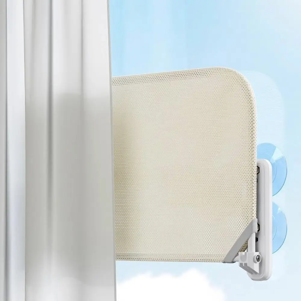 Wall Mounted Suction Cup Cat Hammock Breathable Foldable Sunbathing Hanging Cat Bed Removable Wear Resistant Suspended Cat Nest