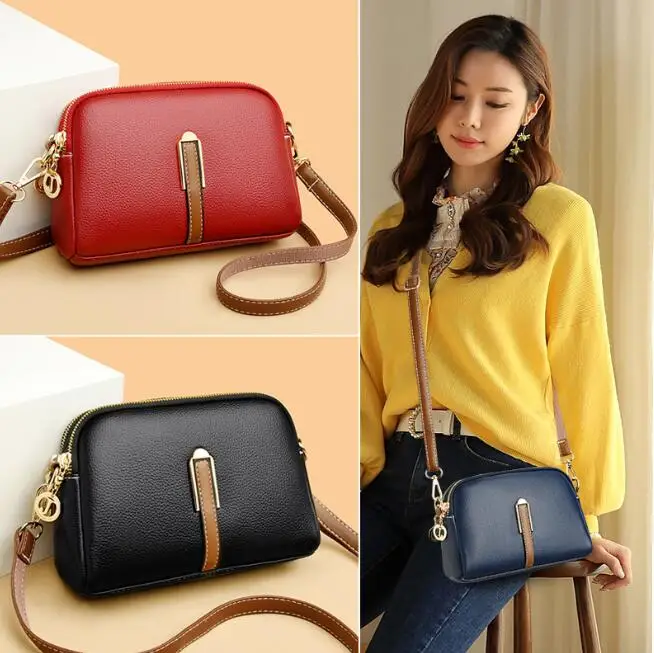 

Women's Bag New Spring Summer Bag Simple Shoulder Bag Purse Luxury Women Messenger Bags Crossbody Bag