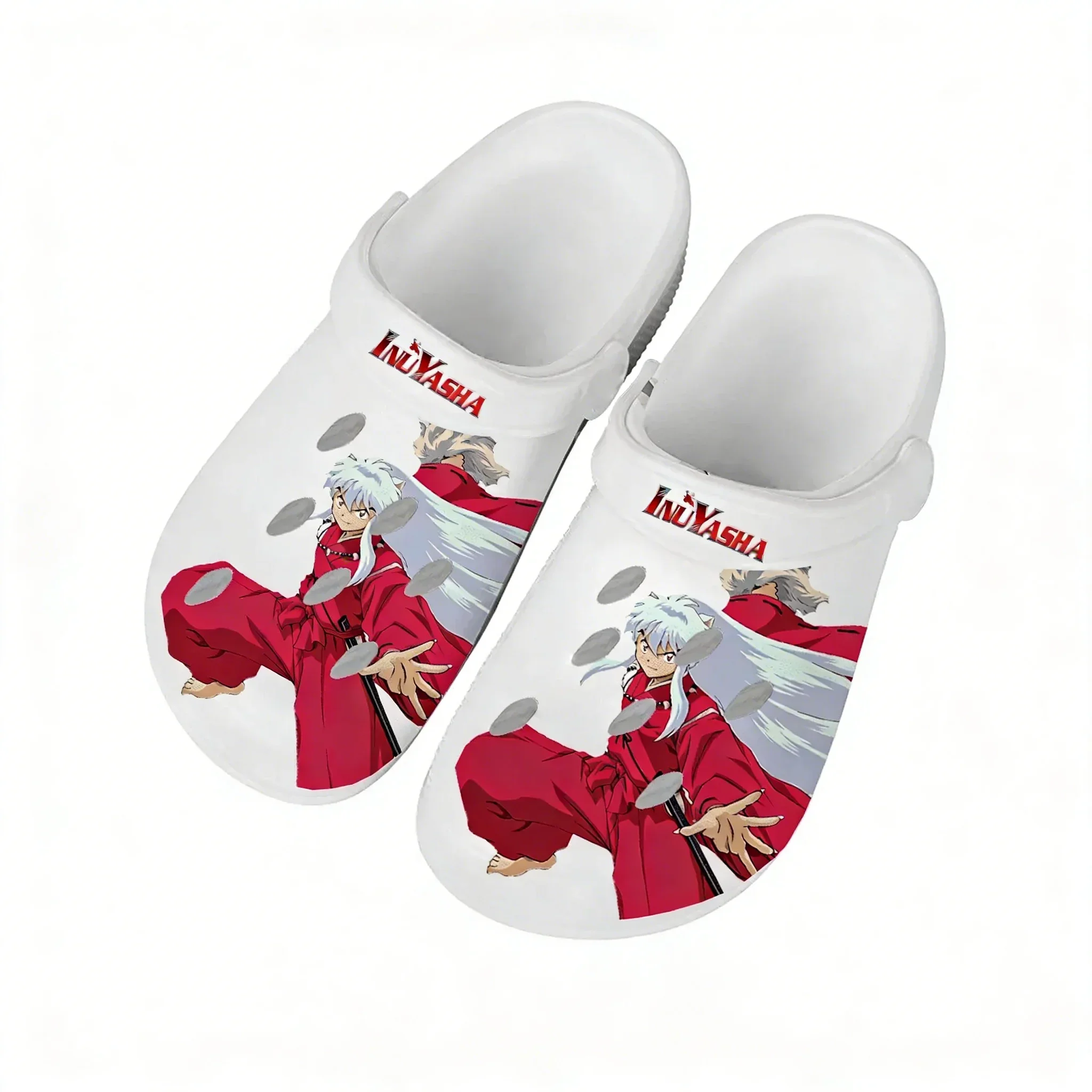 InuYasha Water Shoes Mens Womens Comfortable Home Garden Clogs Customizd Sandals Beach Breathable Hole Slippers