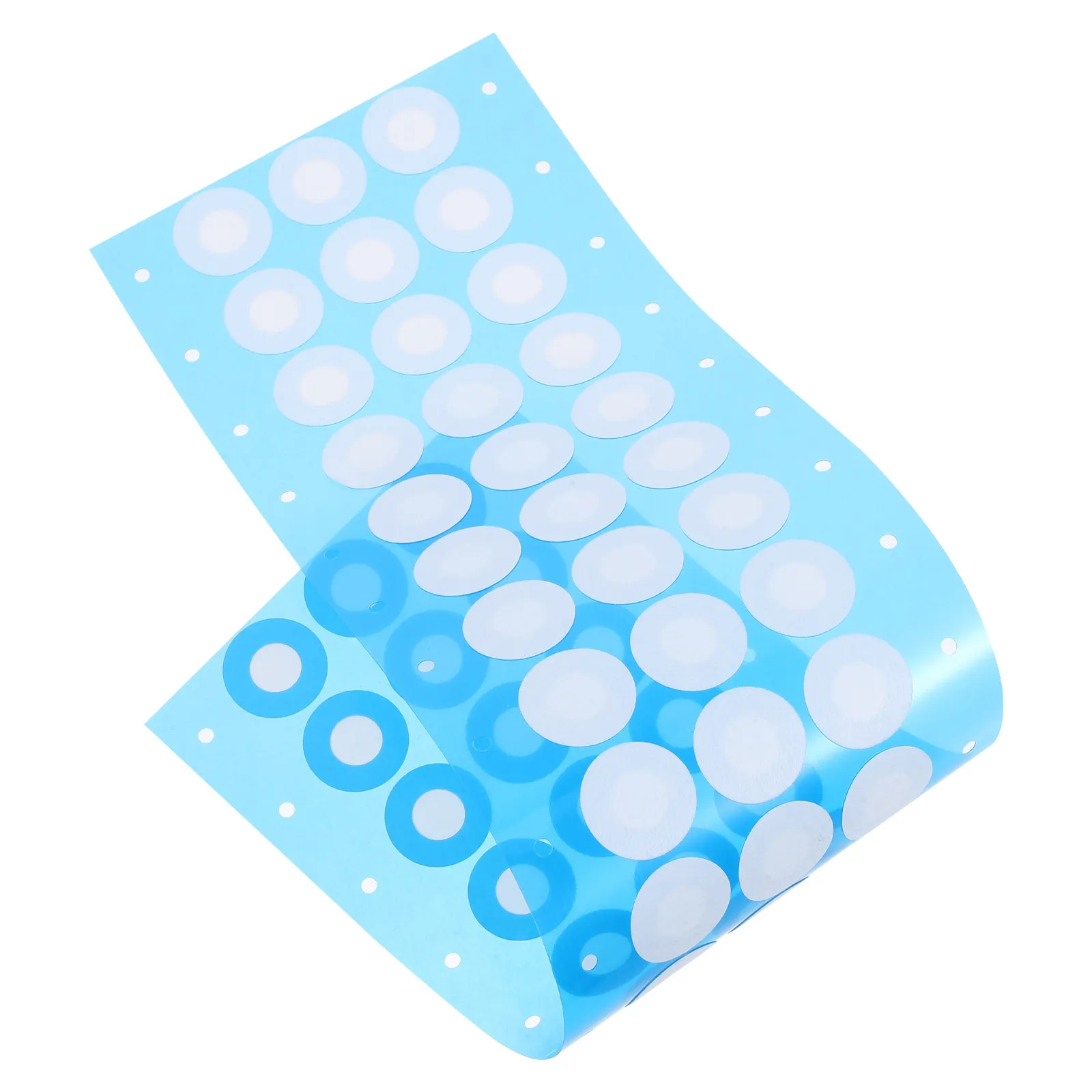 48Pcs Breathable Film Bottle Cap Pads Waterproof Eptfe Filter Disc for Mushroom Cultivation Tissue Culture Isolation Sticker